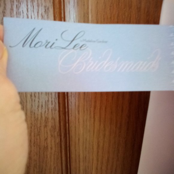 📚 Vintage 90's/Y2K Satin Bridesmaid Gown NWT - Picture 3 of 6